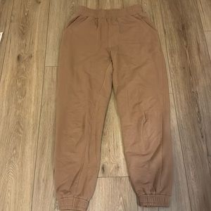 Glyder Joggers - Brown/Tan - Size XS